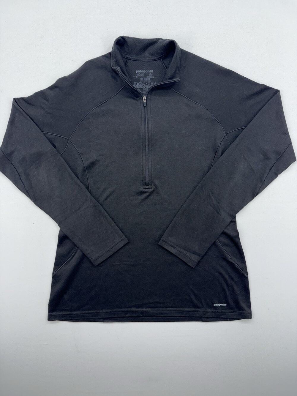 Patagonia Capilene Women's Black Light Weight Base Layer Size Medium